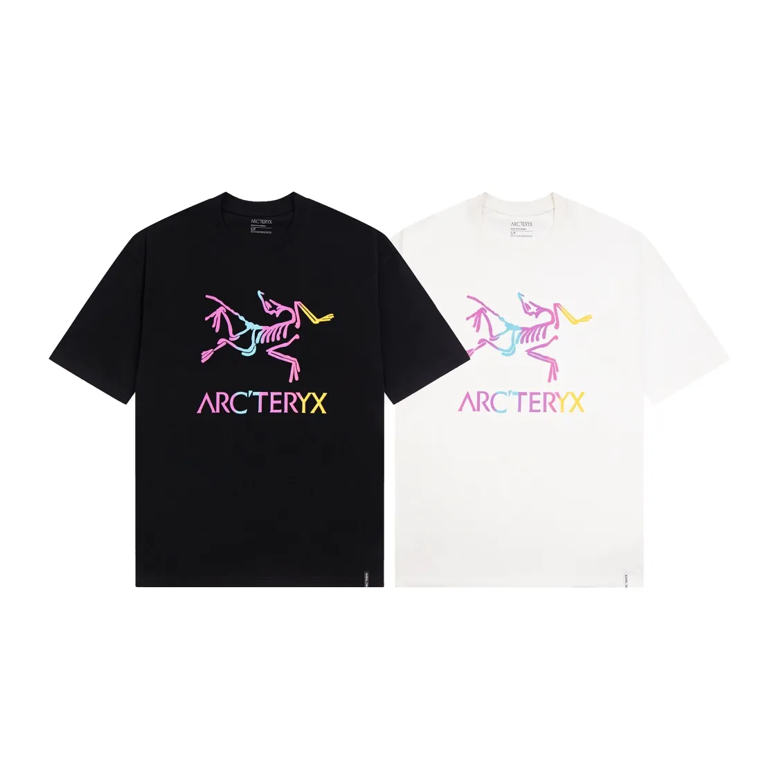 【 Quality】 Arc’teryx 𝟮𝟰𝘀𝘀 🌈Logo T ， ， ， OS Premium 32S g Quality ： ：White Black Size：XS S M L